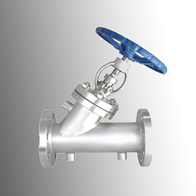 Jacketed flange insulated globe valve